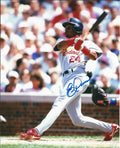AUTOGRAPHED ERIC DAVIS  8X10 St. Louis Cardinals photo