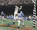 Autographed TOM HUTCHINSON 8X10 Cleveland Browns Photo