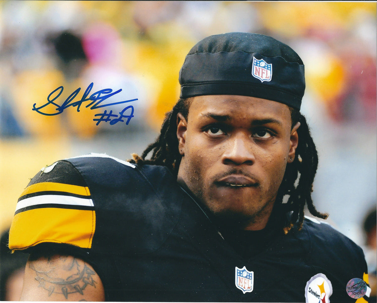 Autographed SHAMARKO THOMAS 8X10 Pittsburgh Steelers Photo