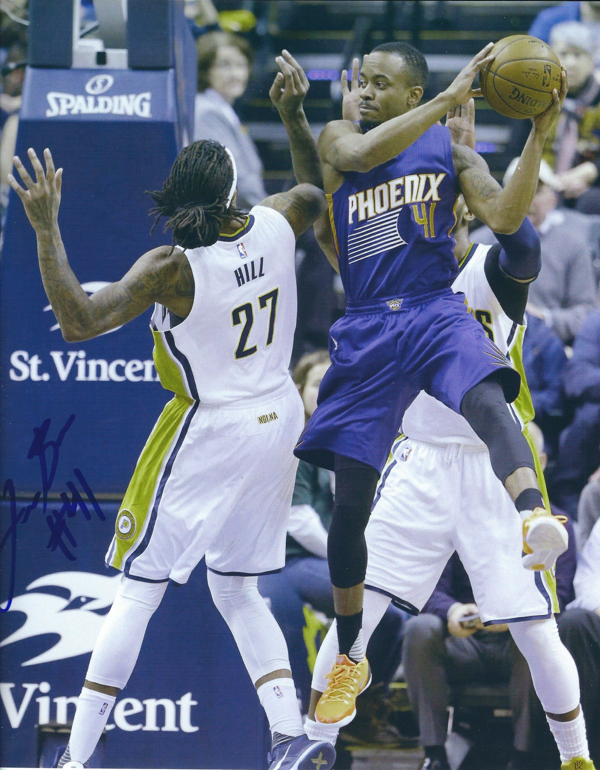 AUTOGRAPHED  LORENZO BROWN 8x10 Phoenix Suns photo