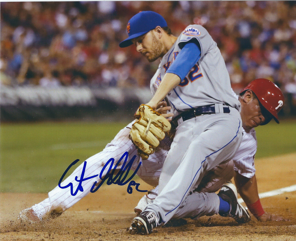 AUTOGRAPHED ERIK GOEDDEL 8X10 New York Mets photo