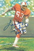 Autographed Lee Roy Selmon Goal Line Art Card