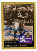 Autographed Charley Trippi St. Louis Cardinals 1991 Enor Football Card with COA