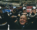 Autographed RANDY CARLYLE 8X10 Anaheim Ducks Photo