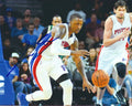 Autographed LORENZO BROWN  8X10 Detroit Pistons Photo