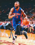 Autographed MARCUS MORRIS  8X10 Detroit Pistons Photo