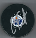 Autographed CAM TALBOT Edmonton Oilers Hockey Puck