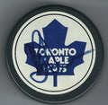 Autographed PAT QUINN Toronto Maple Leafs Hockey Puck