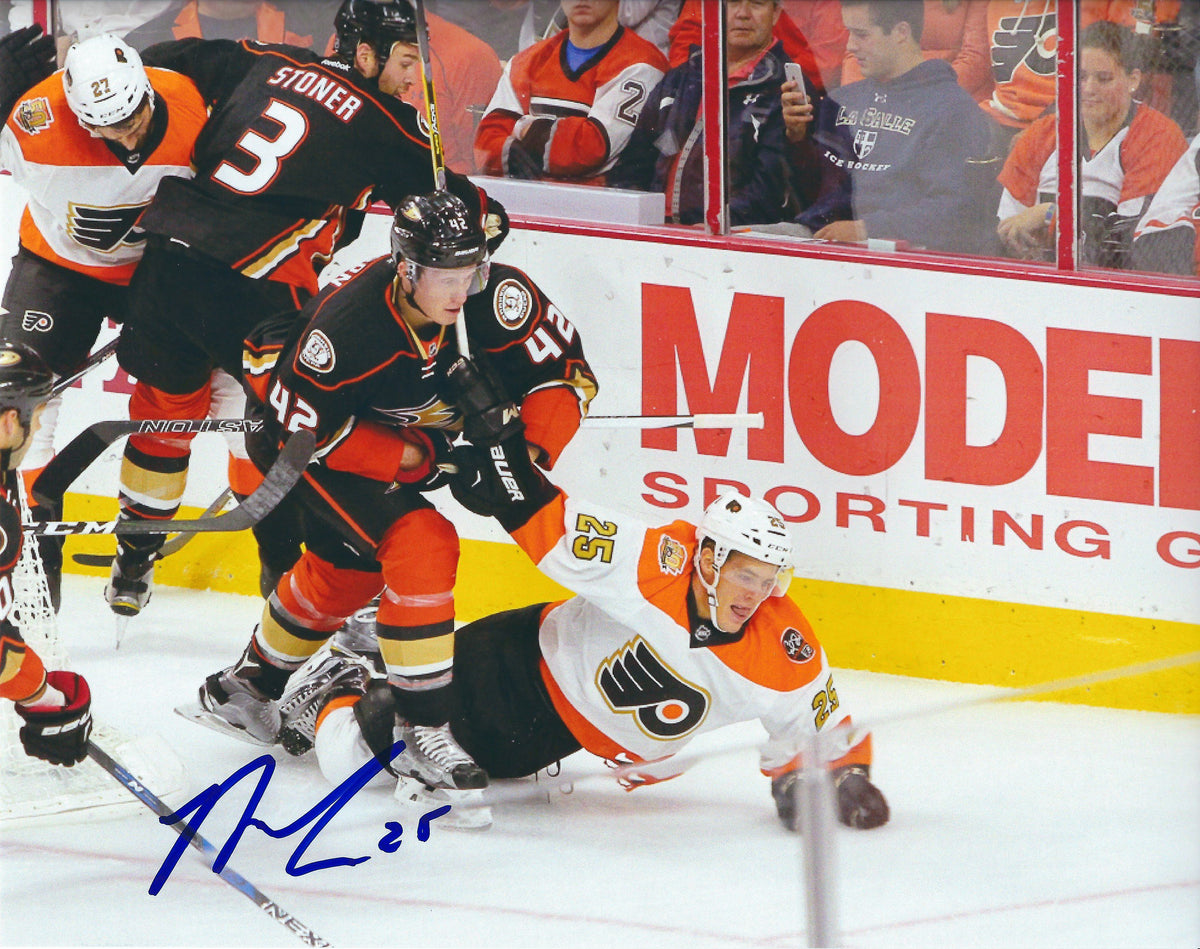 Autographed NICK COUSINS 8X10 Philadelphia Flyers Photo