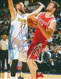 AUTOGRAPHED JOFFREY LAUVERGNE 8X10 Denver Nuggets Photo