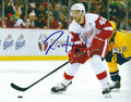 Autographed RYAN SPROUL 8X10 Detroit Red Wings Photo