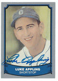 Signed LUKE APPLING Chicago White Sox 1988 Pacific Legends Card