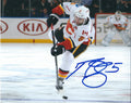 Autographed MARK GIORDANO 8X10 Calgary Flames Photo