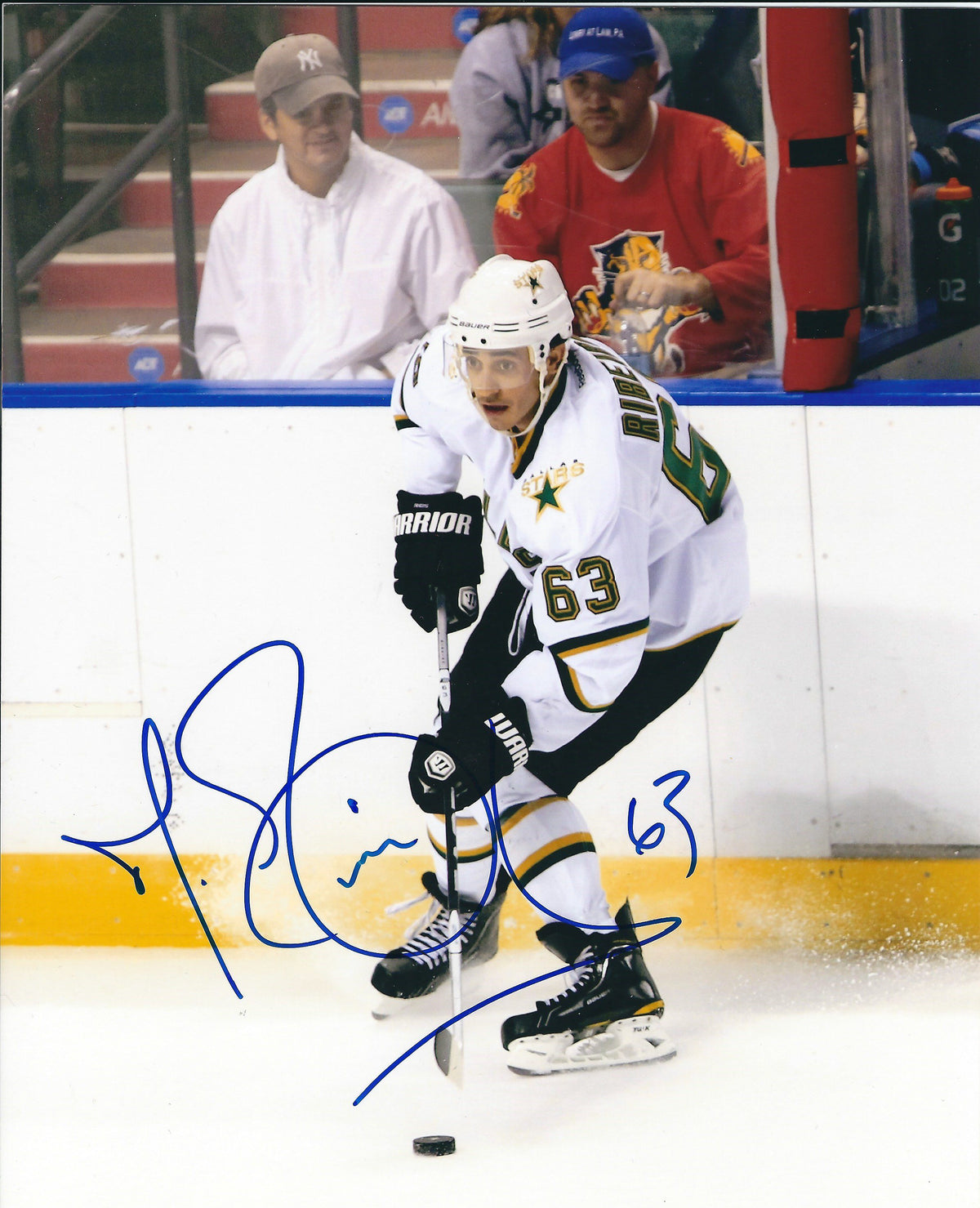 Autographed MIKE RIBEIRO 8X10 Dallas Stars  Photo