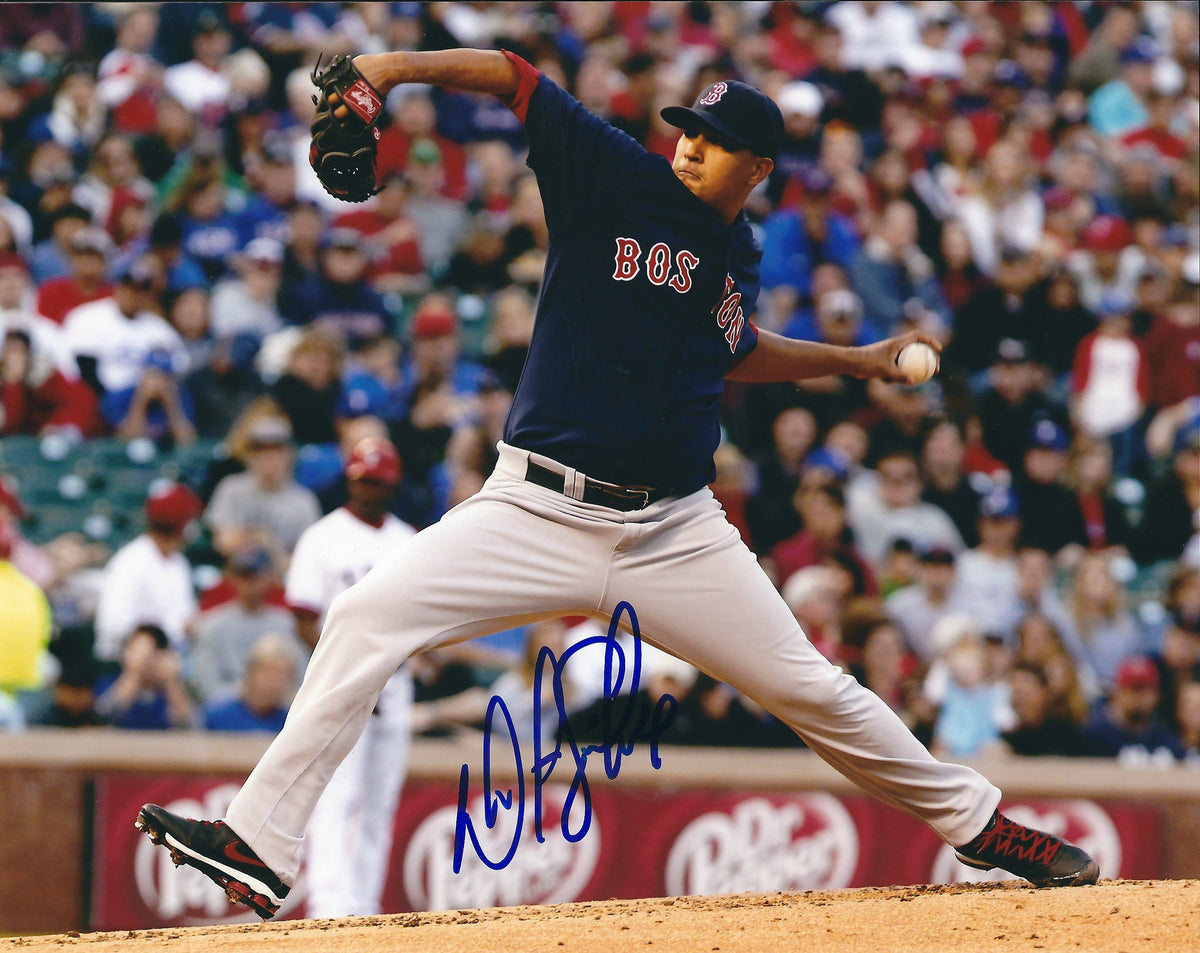 AUTOGRAPHED FELIX DOUBRONT 8X10 Boston Red Sox photo