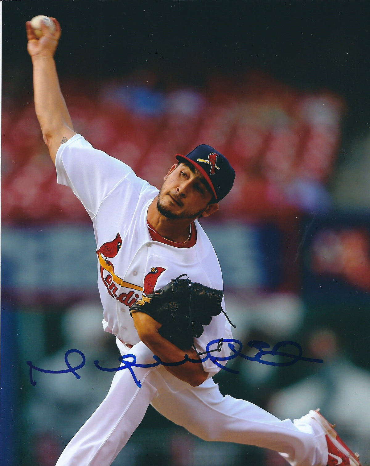 AUTOGRAPHED MIGEUL SOCOLOVICH 8X10 St. Louis Cardinals photo