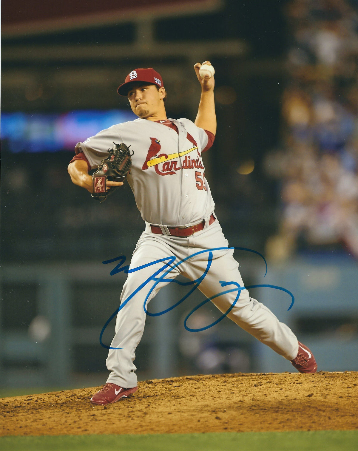 AUTOGRAPHED MARCO GONZALES 8X10 St. Louis Cardinals photo