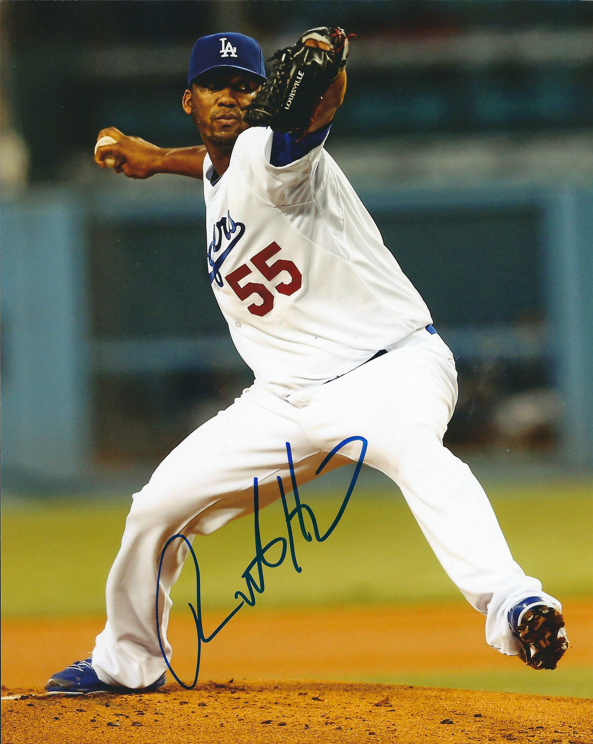 AUTOGRAPHED ROBERTO HERNANDEZ 8x10 Los Angeles Dodgers photo