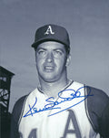AUTOGRAPHED KEN SANDERS 8X10 Oakland A's Photo