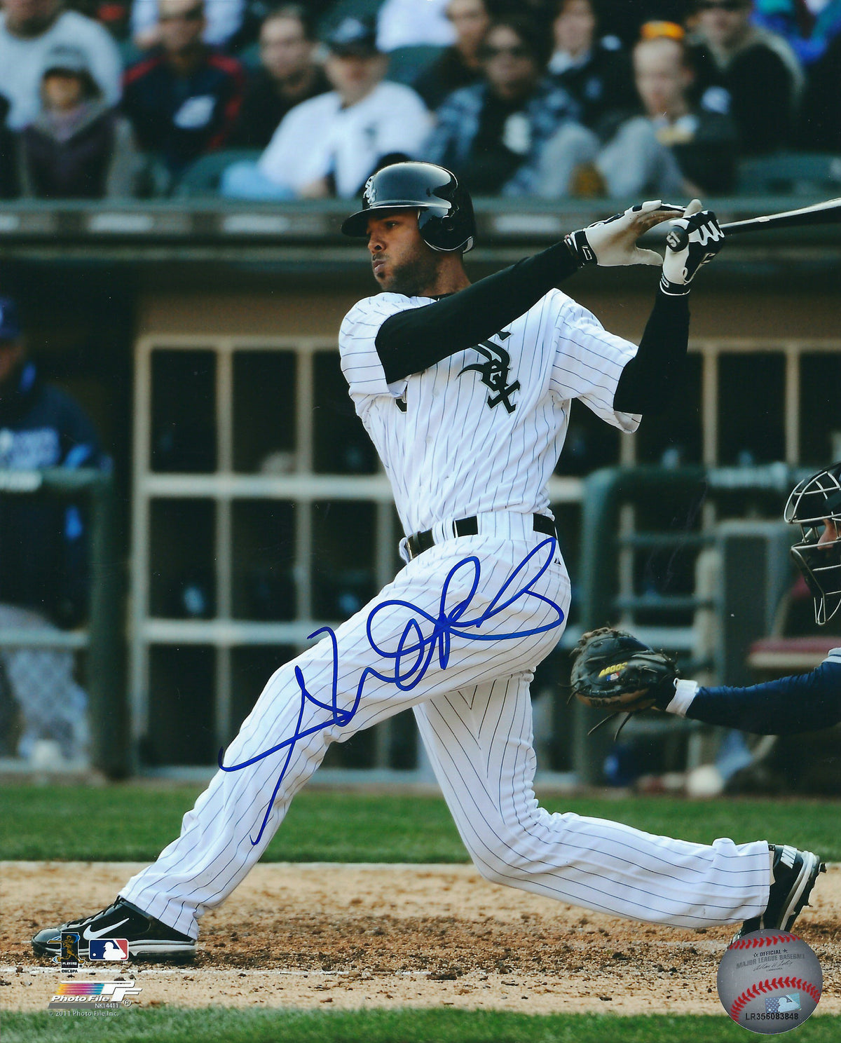 AUTOGRAPHED ALEX RIOS  8X10 Chicago White Sox Photo