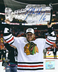 Autographed JORDAN HENDRY 8x10 Photo - Chicago  Blackhawks