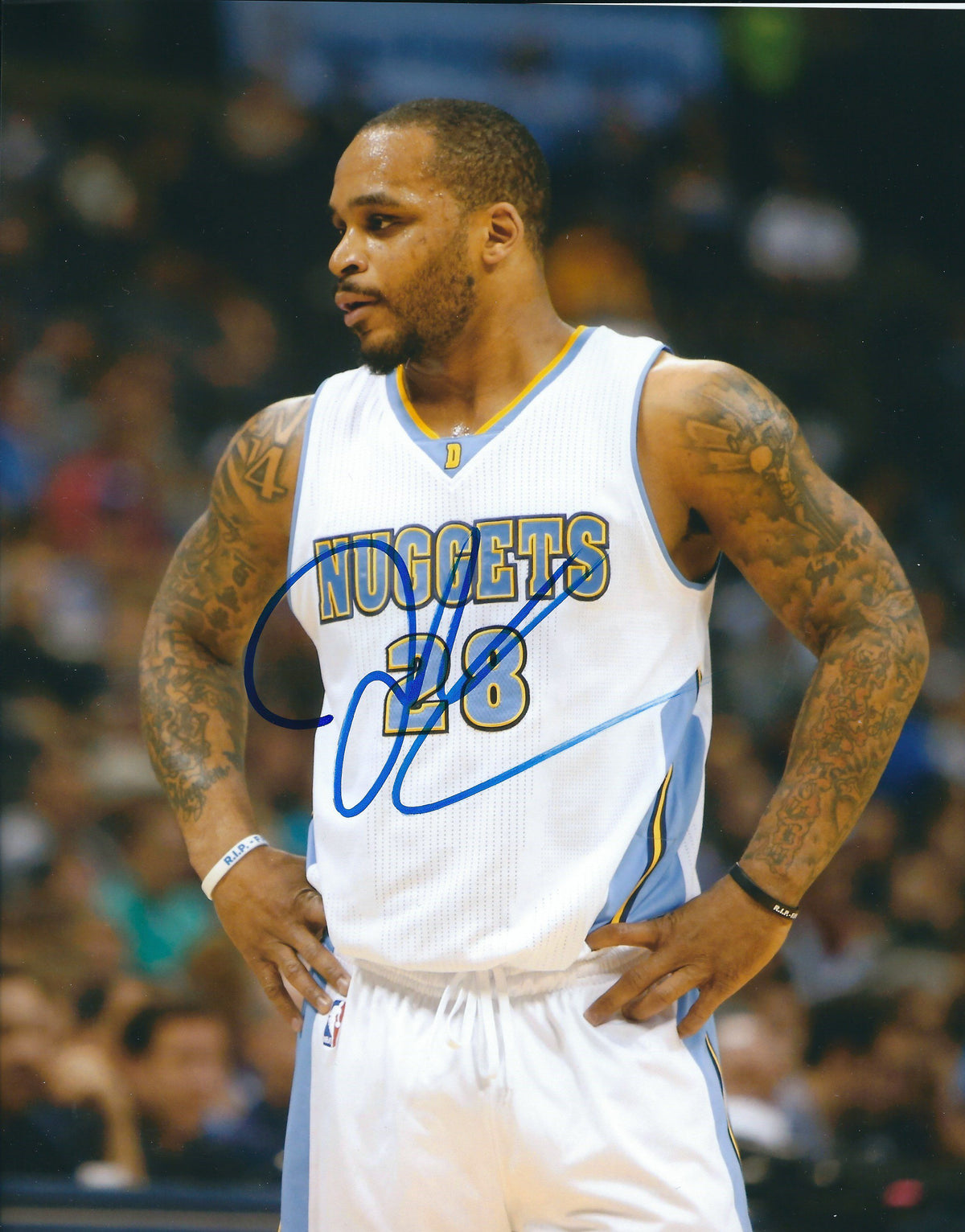 AUTOGRAPHED JAMEER NELSON 8X10 Denver Nuggets Photo