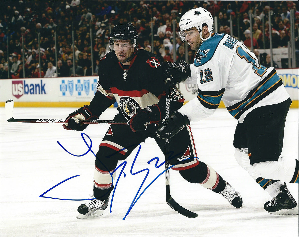 Autographed TROY BROUWER 8X10 Chicago  Blackhawks Photo