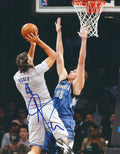 Autographed LUIS SCOLA 8X10 New Jersey Nets Photo