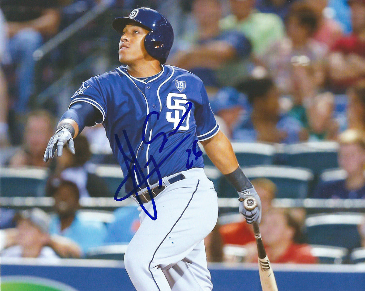 AUTOGRAPHED YANGERVIS SOLARTE 8X10 San Diego Padres photo