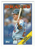 Autographed KEN OBERKFELL 1988 Topps Card