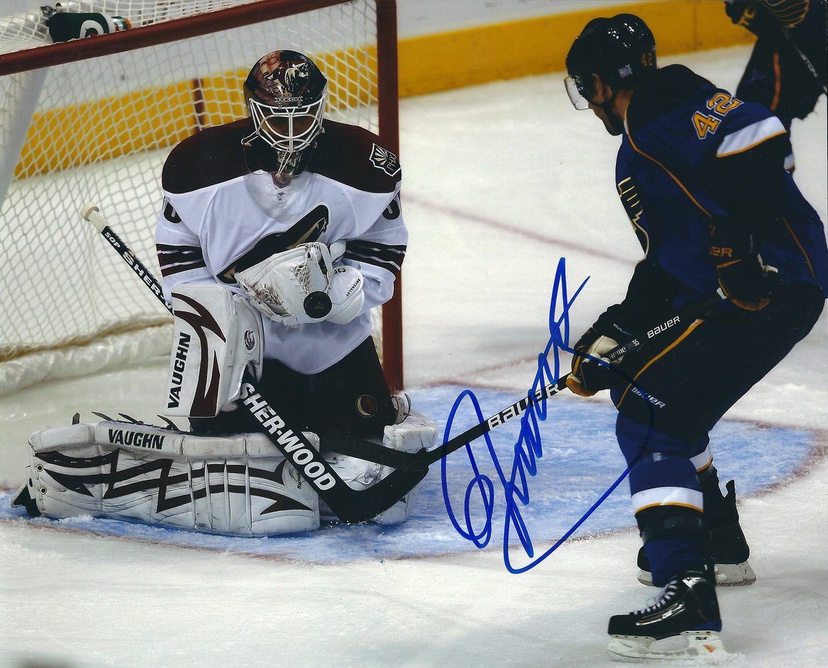 Autographed ILYA BRYZGALOV 8X10 Phoenix Coyotes Photo