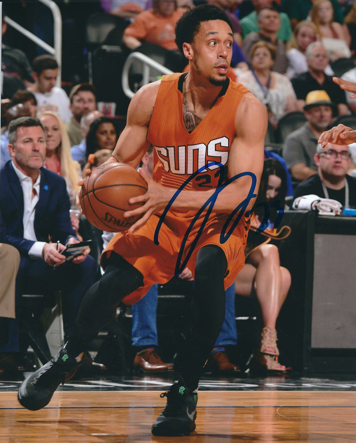 AUTOGRAPHED JOHN JENKINS 8x10 Phoenix Suns photo