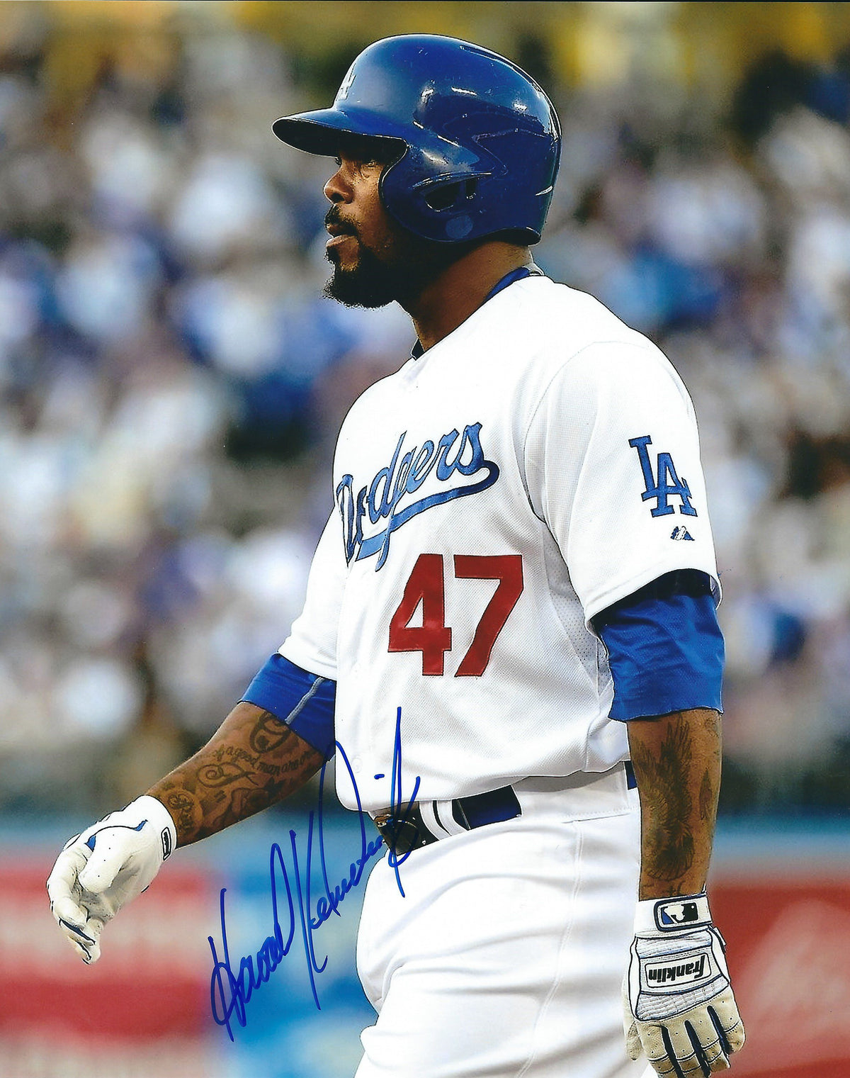 AUTOGRAPHED HOWIE KENDRICK 8x10 Los Angeles Dodgers photo