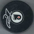 Autographed DOUG CROSSMAN Philadelphia Flyers Hockey Puck