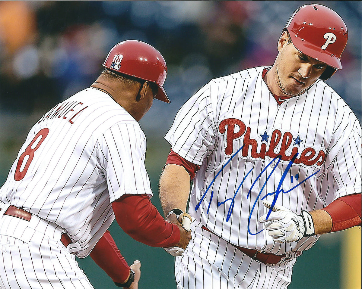 AUTOGRAPHED TOMMY JOSEPH 8X10 Philadelphia Phillies Photo