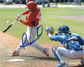 AUTOGRAPHED JESMUEL VALENTIN 8X10 Philadelphia Phillies Photo