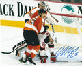 Autographed NICK SCHULTZ 8X10 Philadelphia Flyers Photo