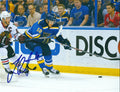 Autographed JORI LEHTERA 8x10 St. Louis Blues Photo
