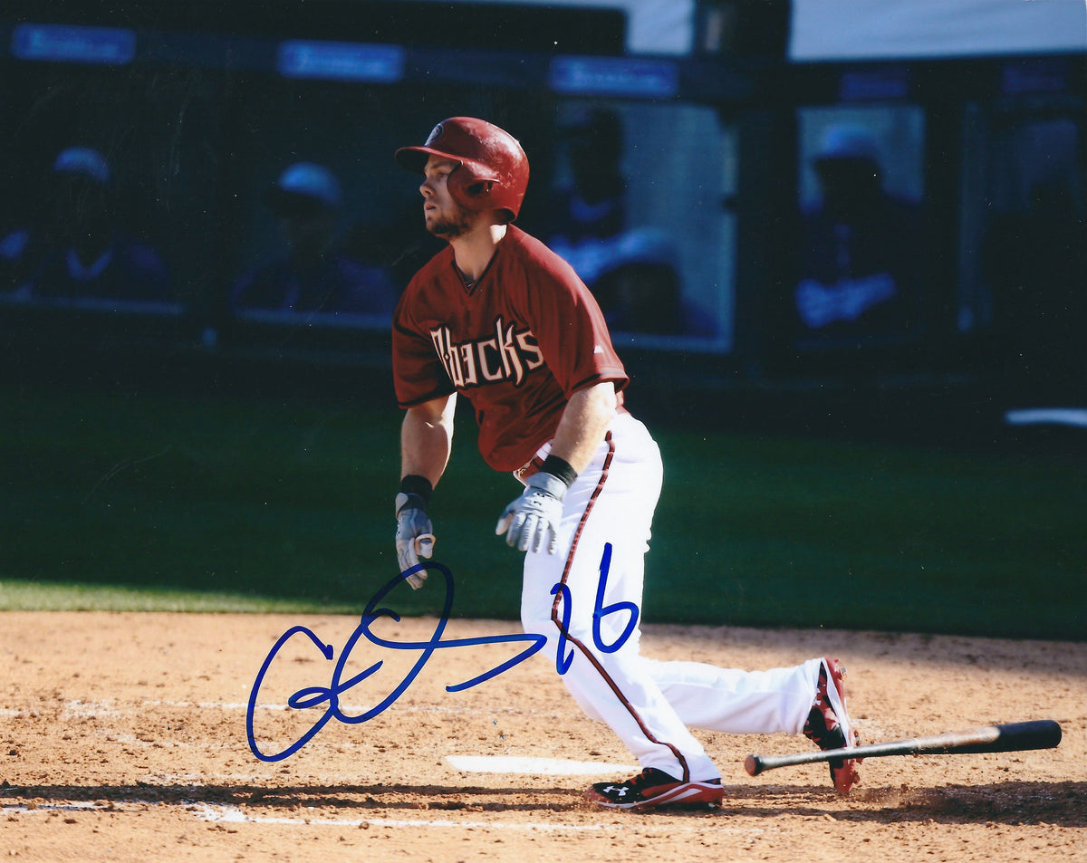 Autographed CHRIS OWINGS 8X10 Arizona Diamondbacks Photo