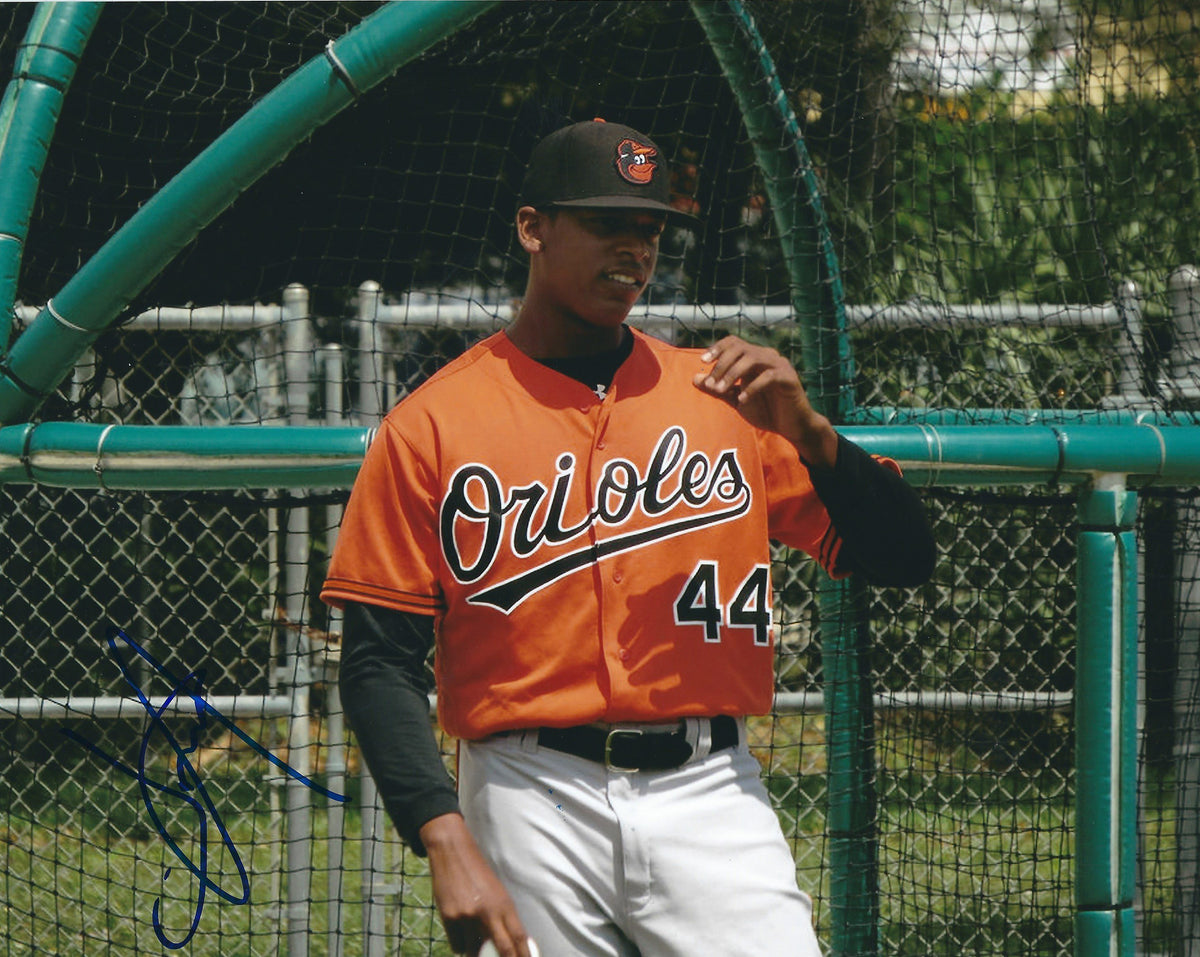 AUTOGRAPHED JESUS LIRANZO 8X10 Baltimore Orioles Photo