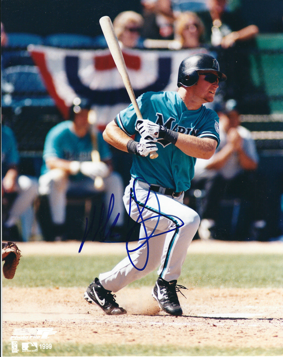AUTOGRAPHED photo MARK KOTSAY Florida Marlins