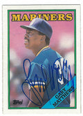 Autographed GARY MATTHEWS 1988 Topps Card
