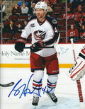 Autographed SCOTT HARTNELL 8X10 Columbus Blue Jackets Photo