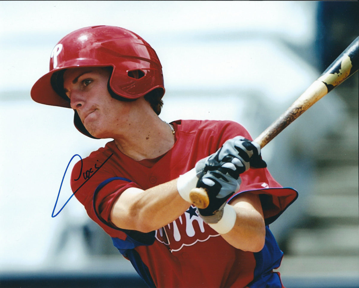 AUTOGRAPHED CARLOS TOCCI 8X10 Philadelphia Phillies Photo