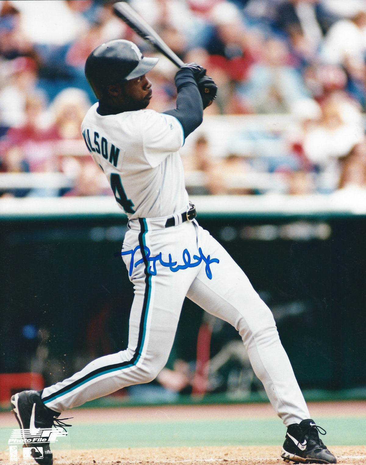 AUTOGRAPHED 8X10 PRESTON WILSON Florida Marlins Photo
