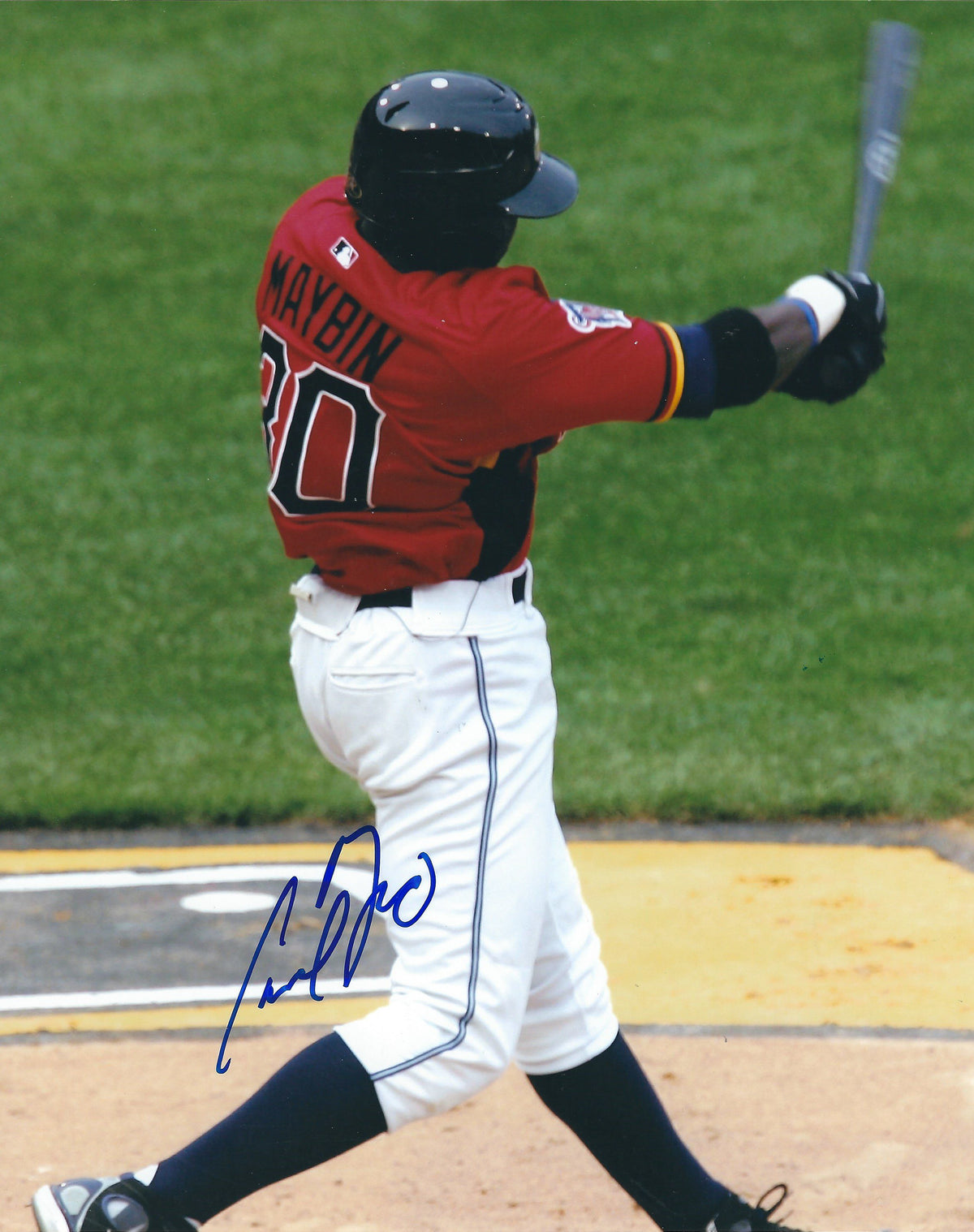 AUTOGRAPHED  photo CAMERON MAYBIN Detroit Tigers