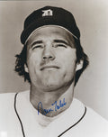 AUTOGRAPHED DAVE TOBIK 8X10 Detroit Tigers Photo