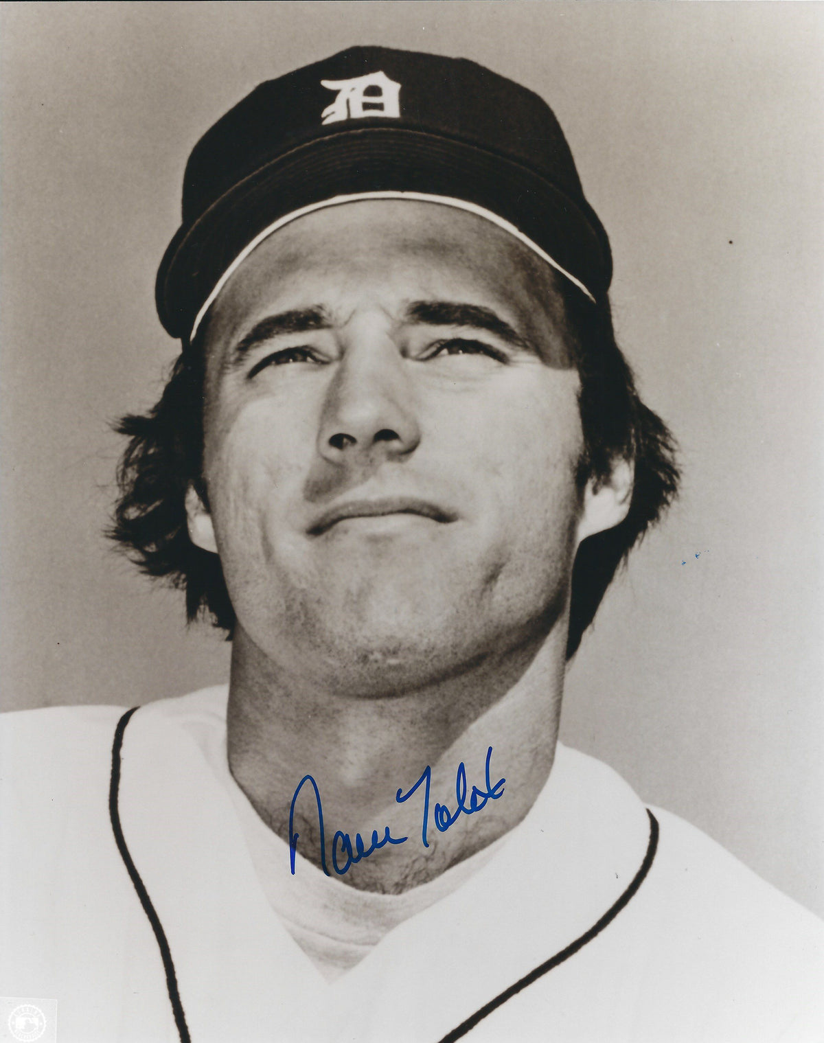AUTOGRAPHED DAVE TOBIK 8X10 Detroit Tigers Photo