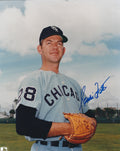 AUTOGRAPHED EDDIE FISHER 8x10 Chicago White Sox Photo