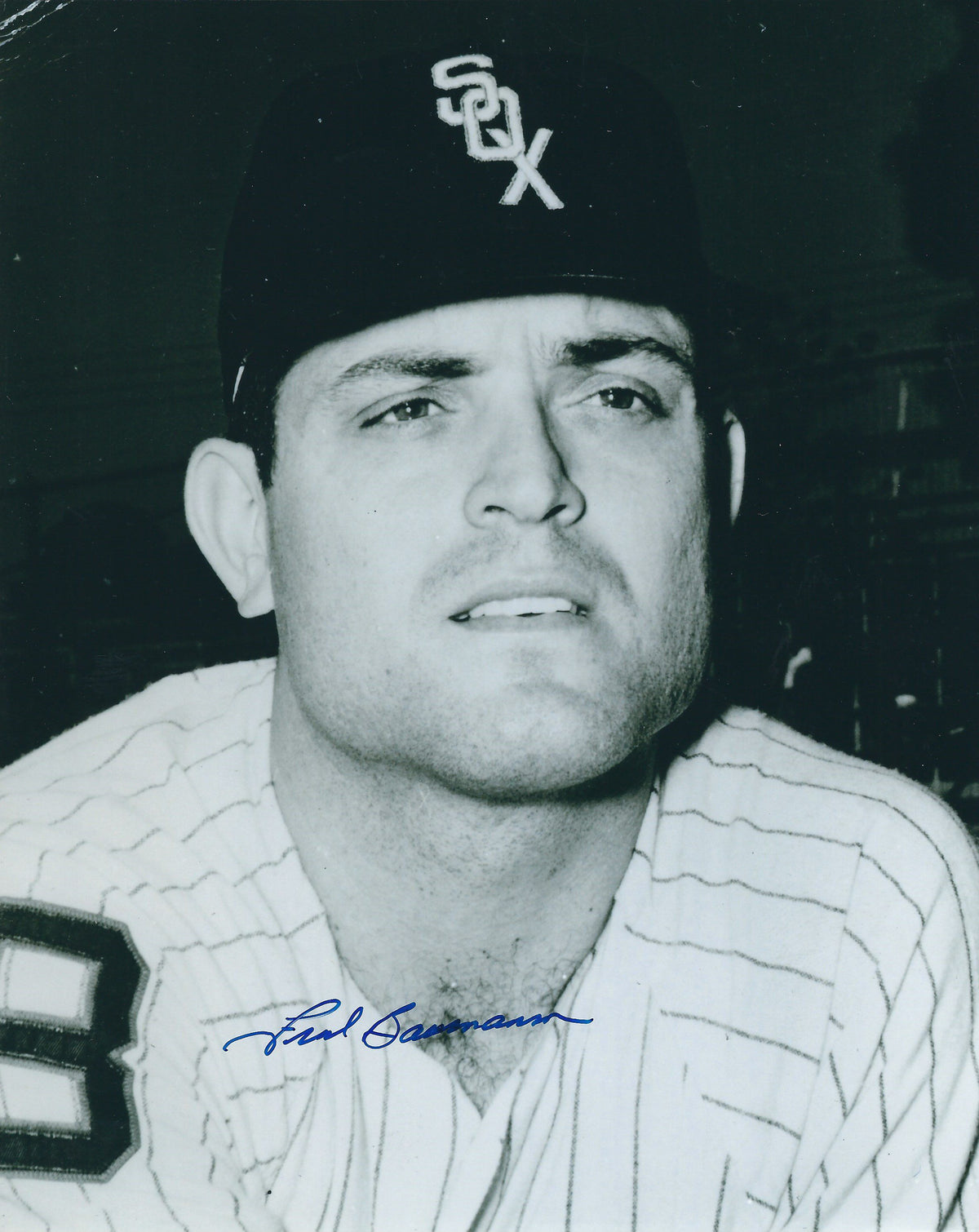 AUTOGRAPHED FRANK BAUMANN 8X10 Chicago White Sox Photo